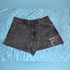 Wrangler Black Jean Shorts